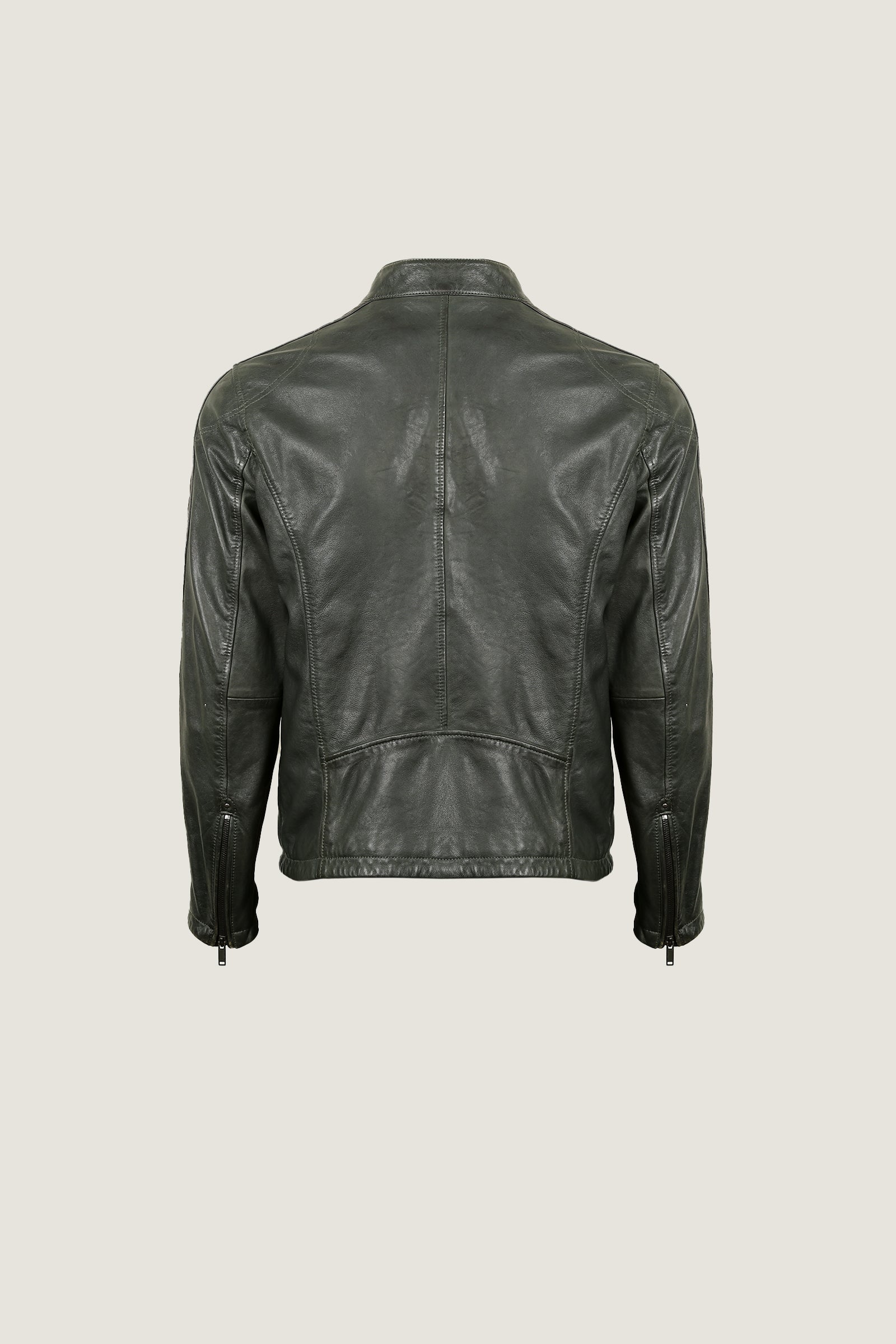 Cafe Racer Leather Jacket | Men