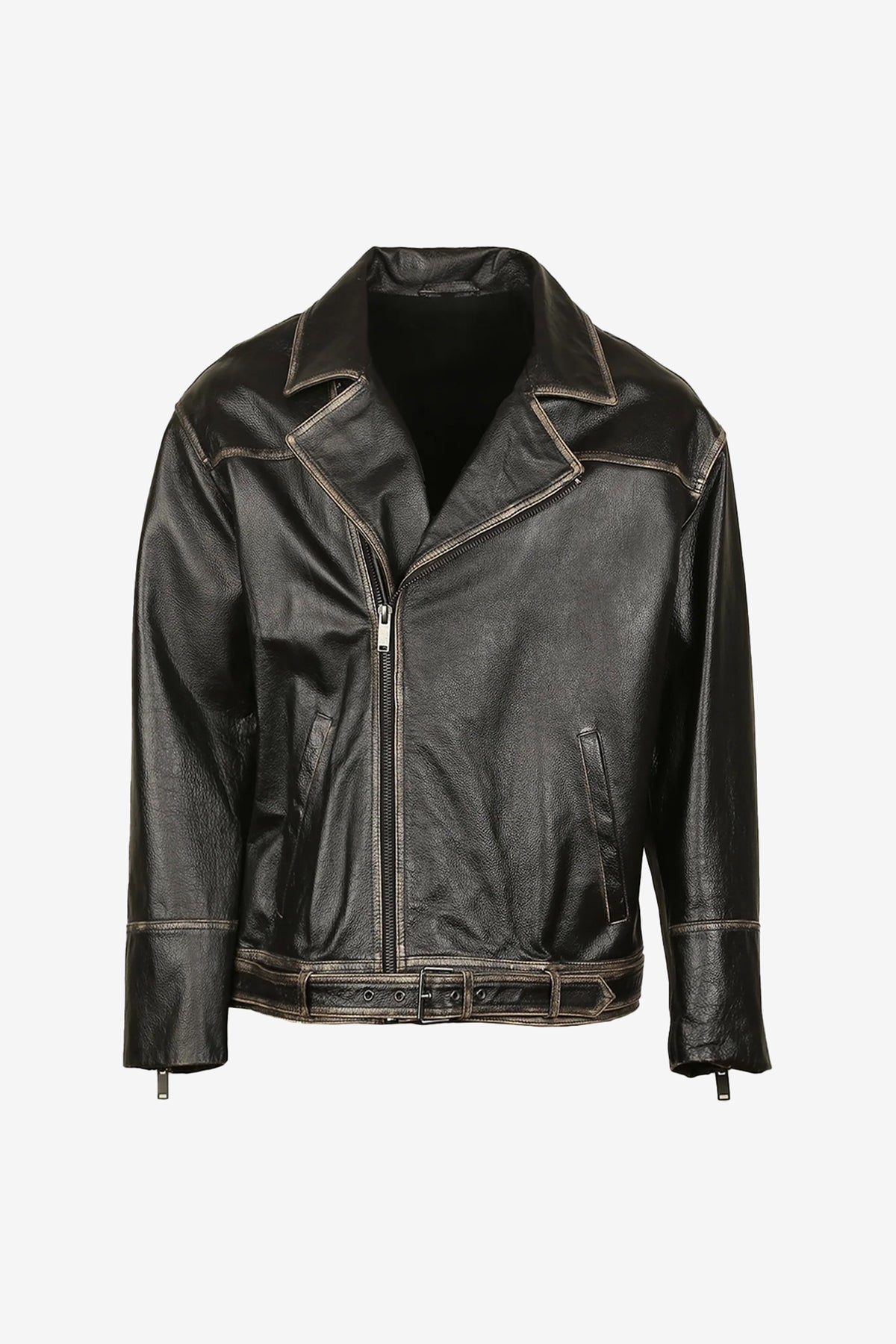 Ironvale Belted Moto Jacket
