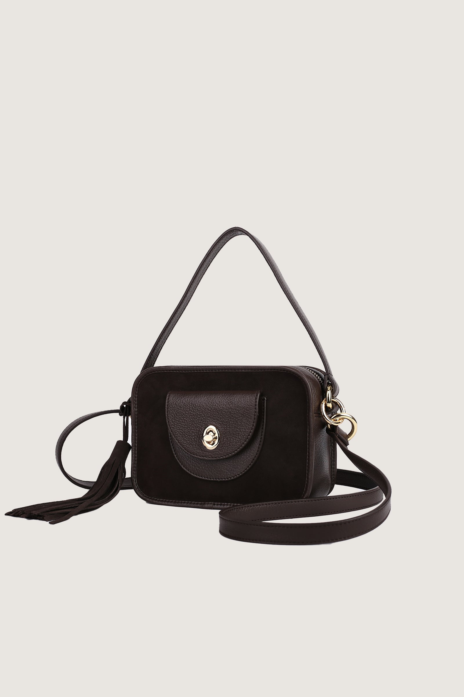 Kendall Style Suide Leather Crossbody Bags