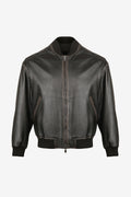 Noirhaven Ribbed Bomber Jacket