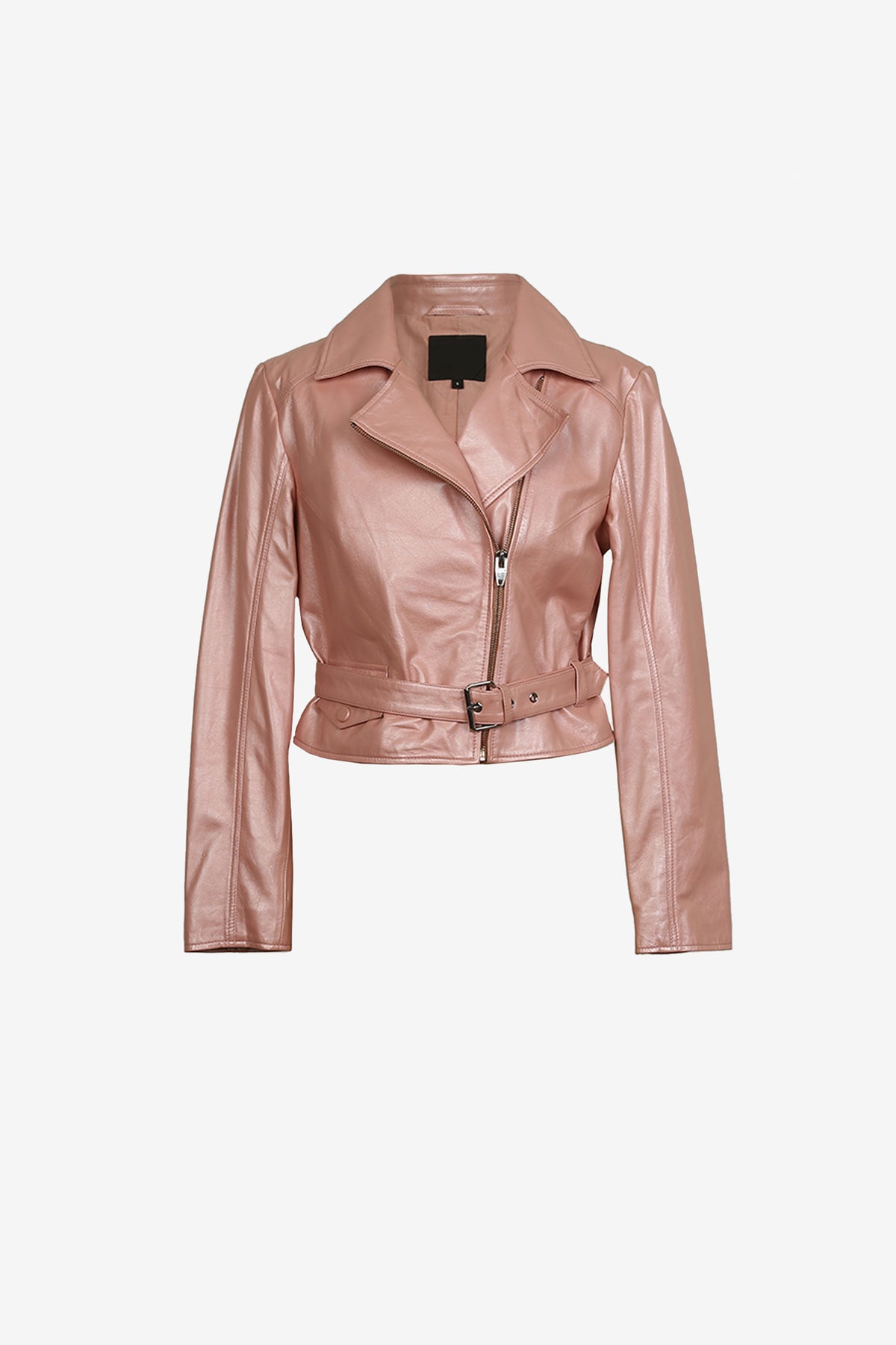 Roselle Blush Moto Jacket