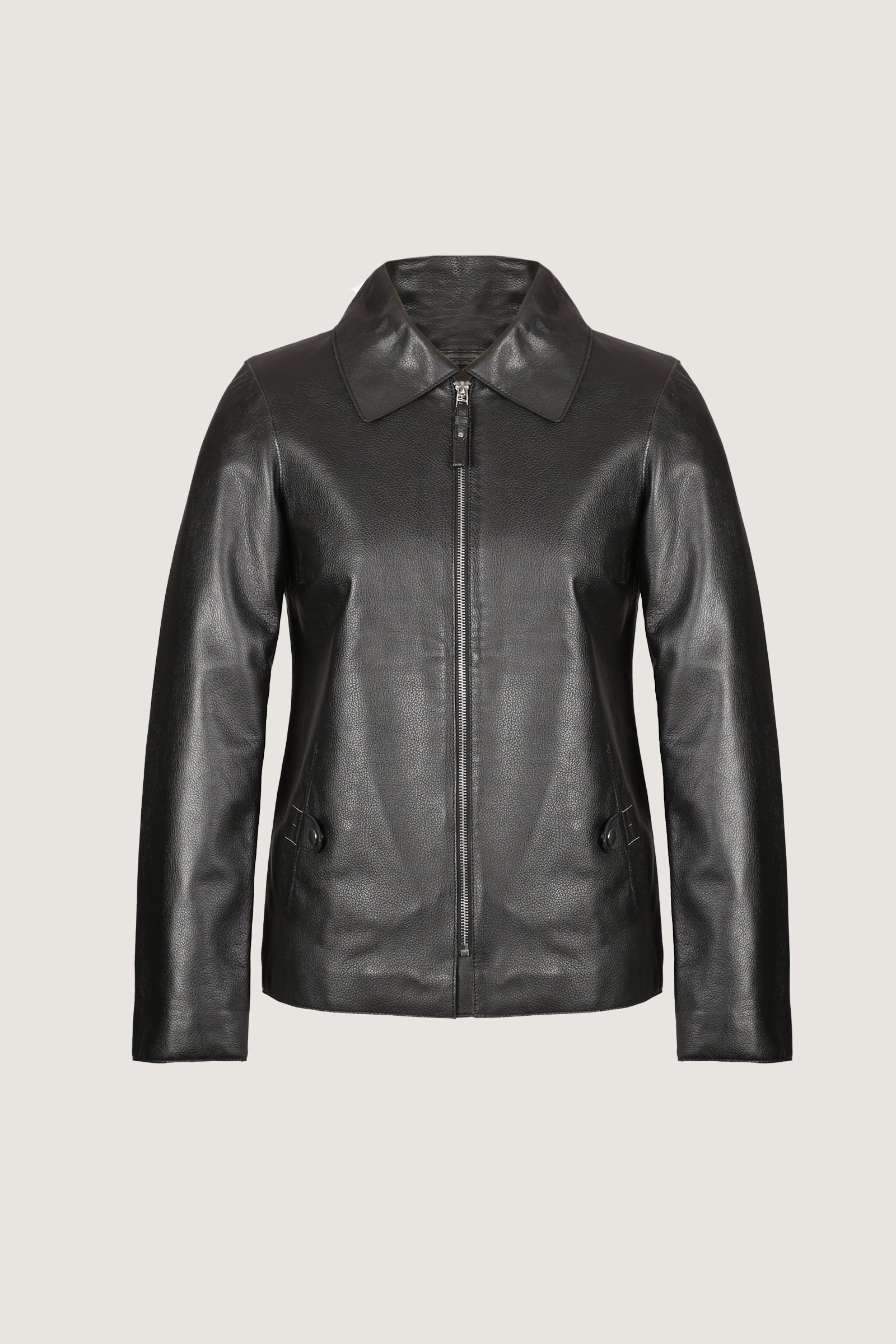 Classic Leather Jacket | Women