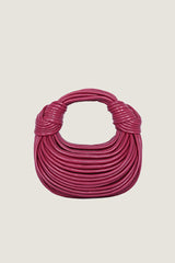 Leather Cord Hand Bag
