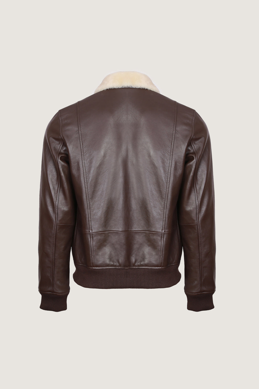 Airin G-1 Pilot Leather Jacket With Fur Collar