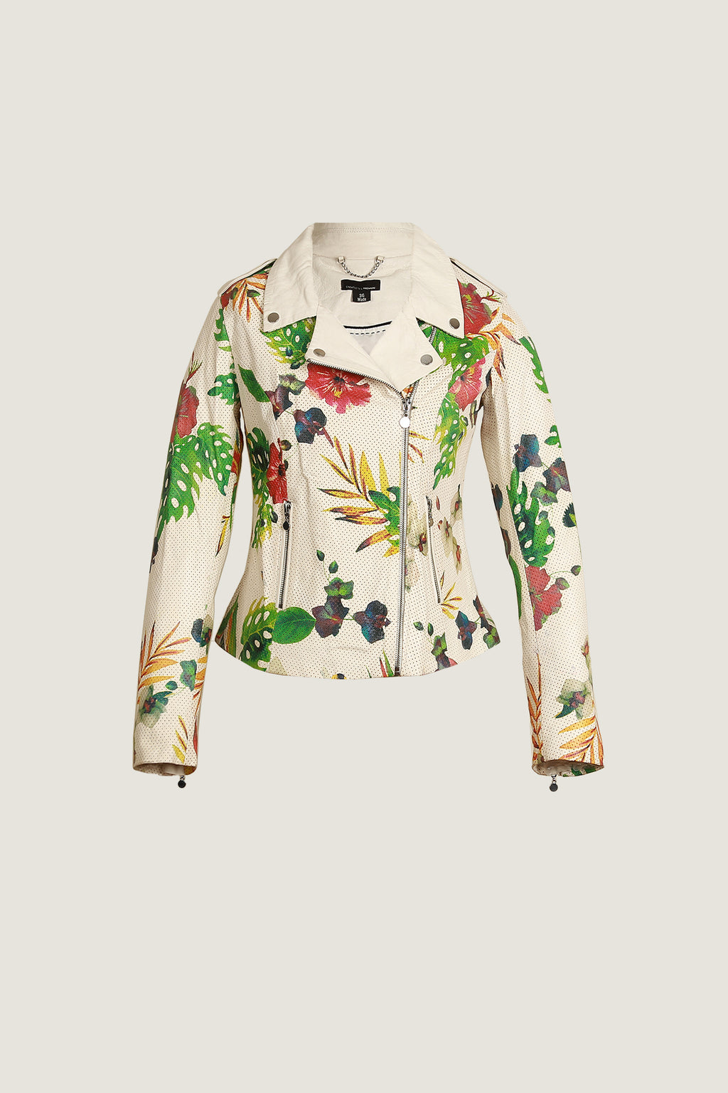 Florenza Floral Leather Jacket