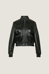 Pilot Leather Jacket | Women