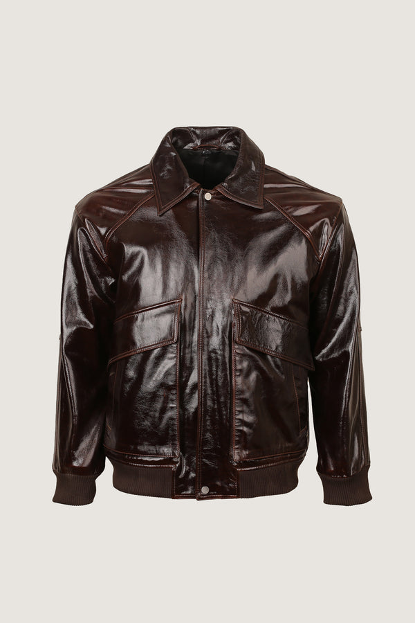 2 Pocket Style Leather Jacket