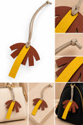 Palm Tree Leather Charm