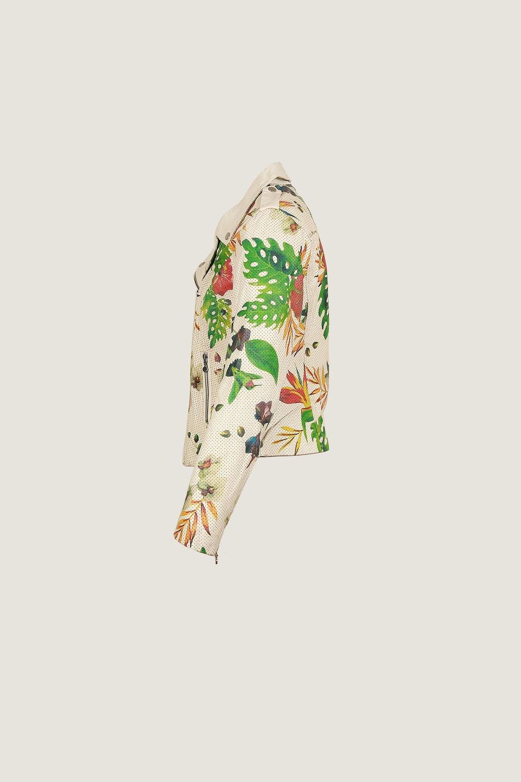 Florenza Floral Leather Jacket
