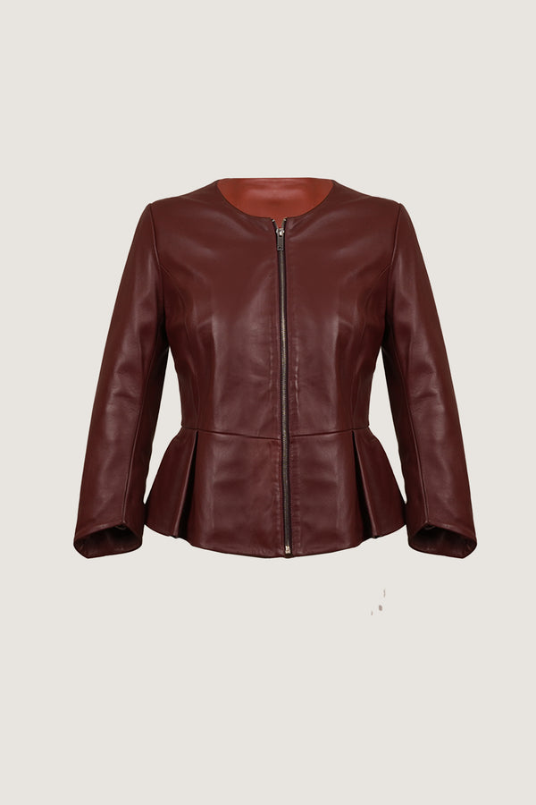 Blazer Leather Coat