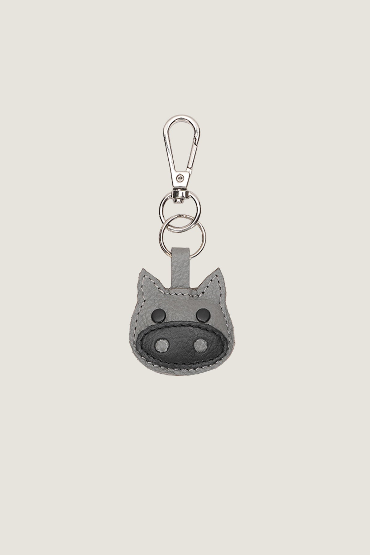 Bull Leather Charm