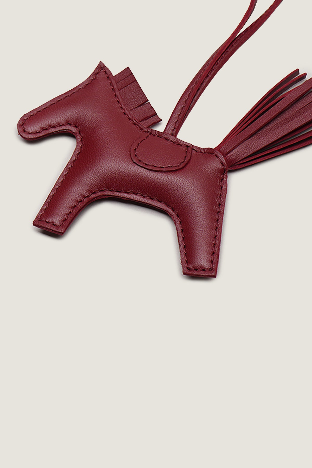 Horse Leather Charm