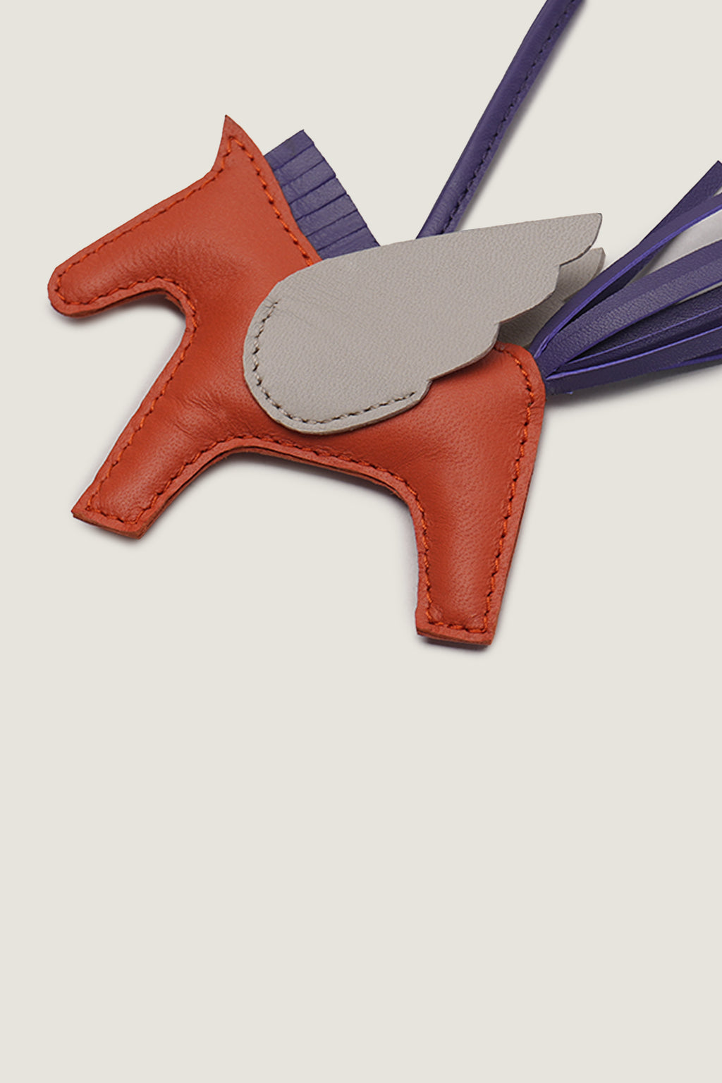 Horse Leather Charm