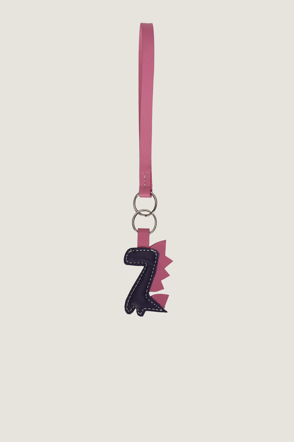 Dinosaur Leather Charm