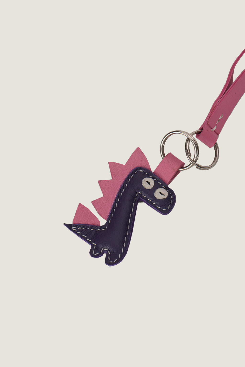 Dinosaur Leather Charm