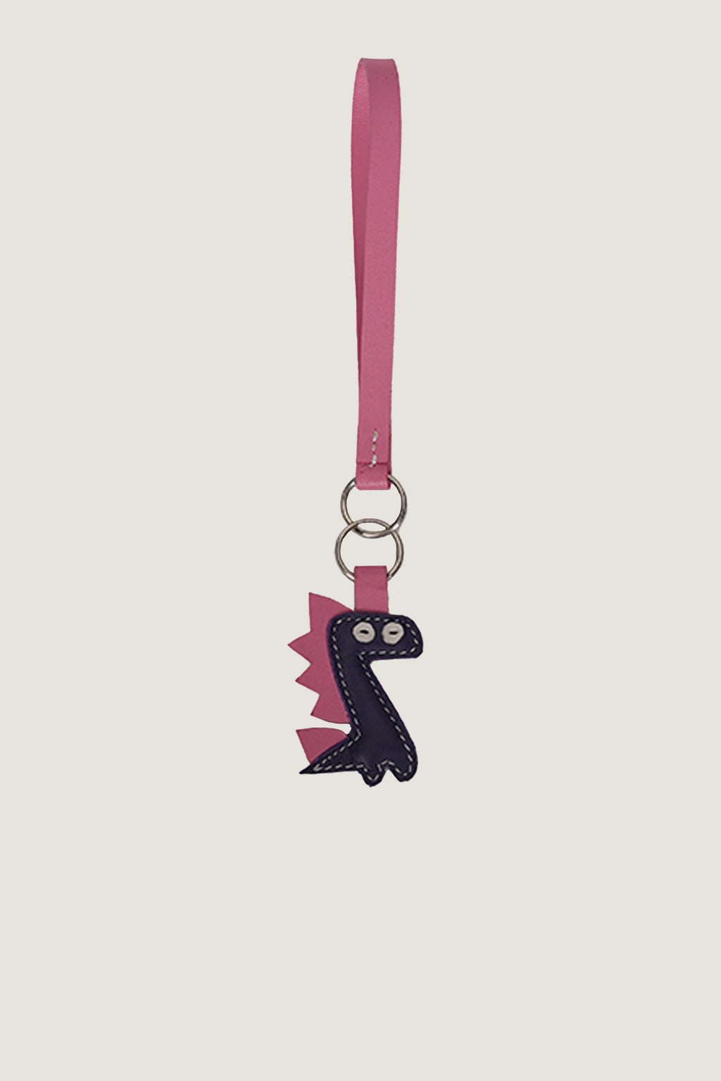 Dinosaur Leather Charm