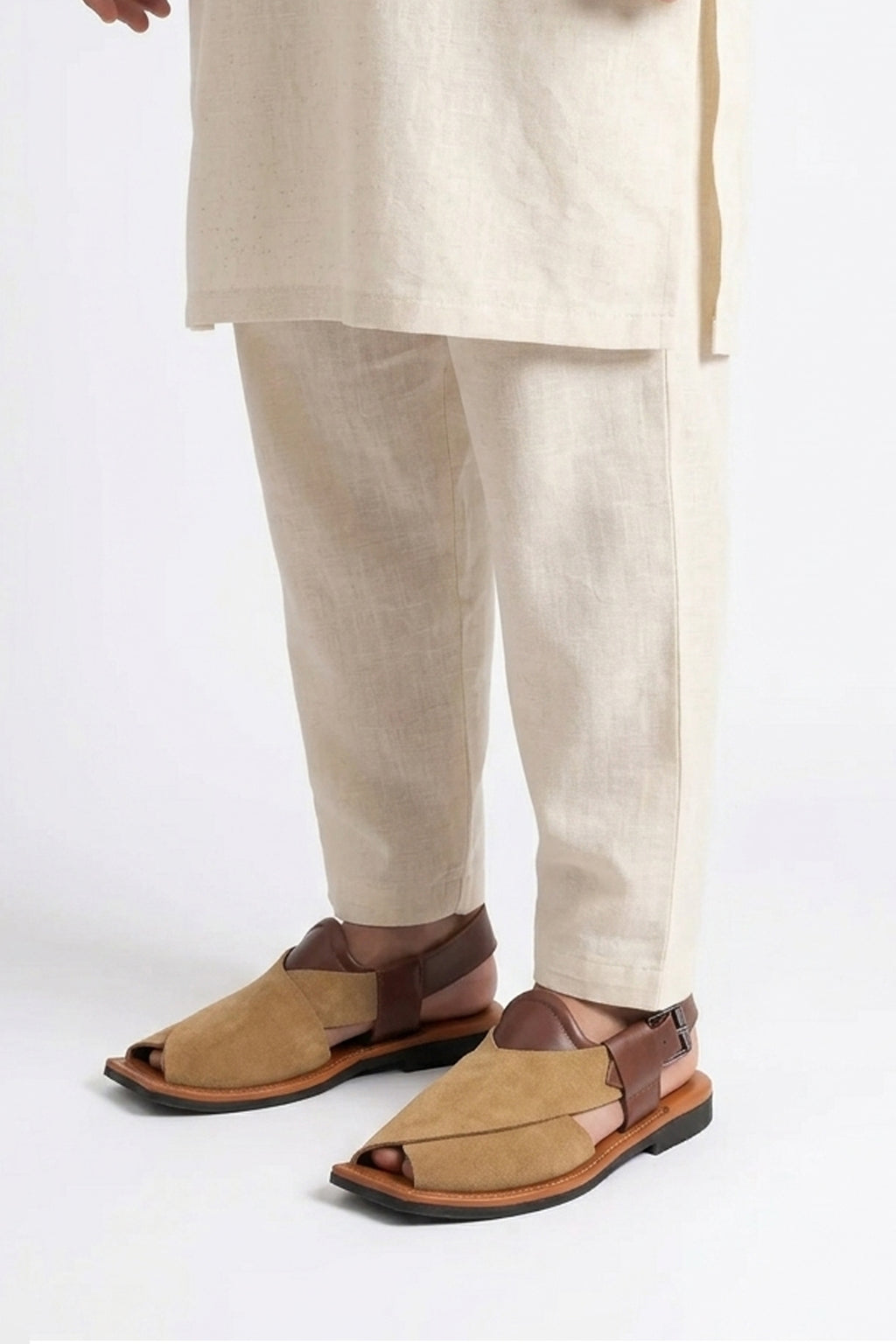 Gull Khan Contrast Leather | T-Shape
