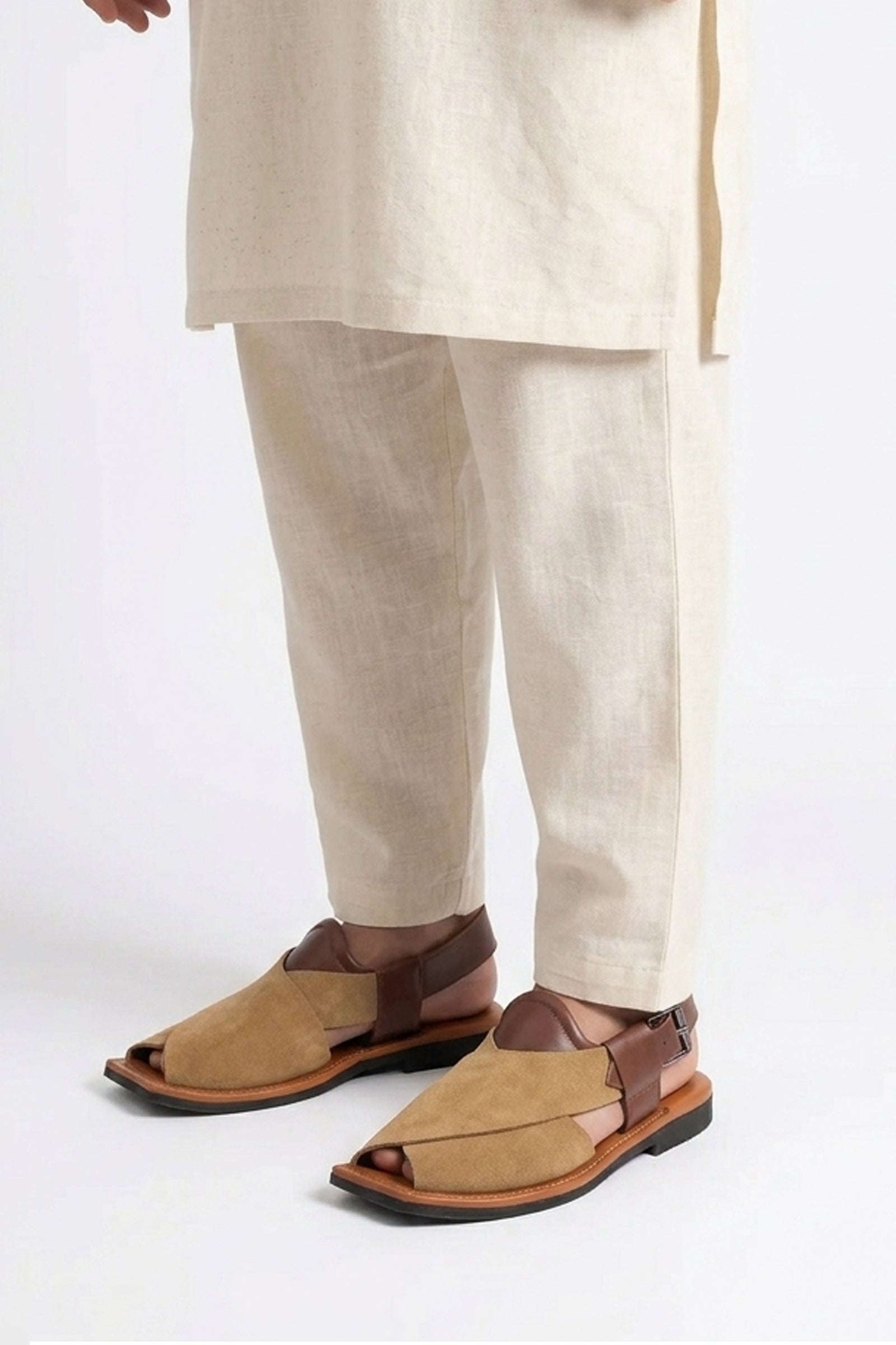 Gull Khan Contrast Leather | T-Shape