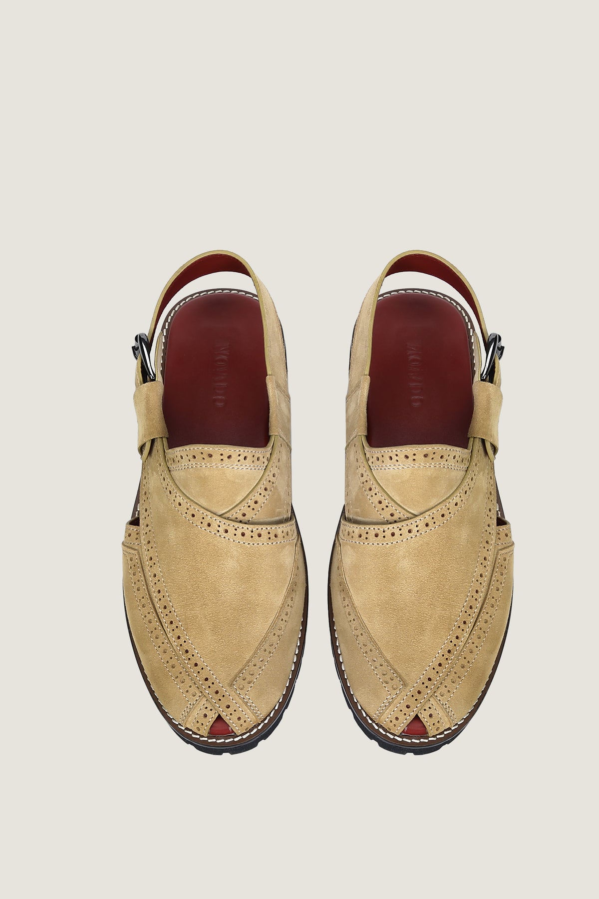 Suede Brogue Peshawari