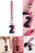 Dinosaur Leather Charm