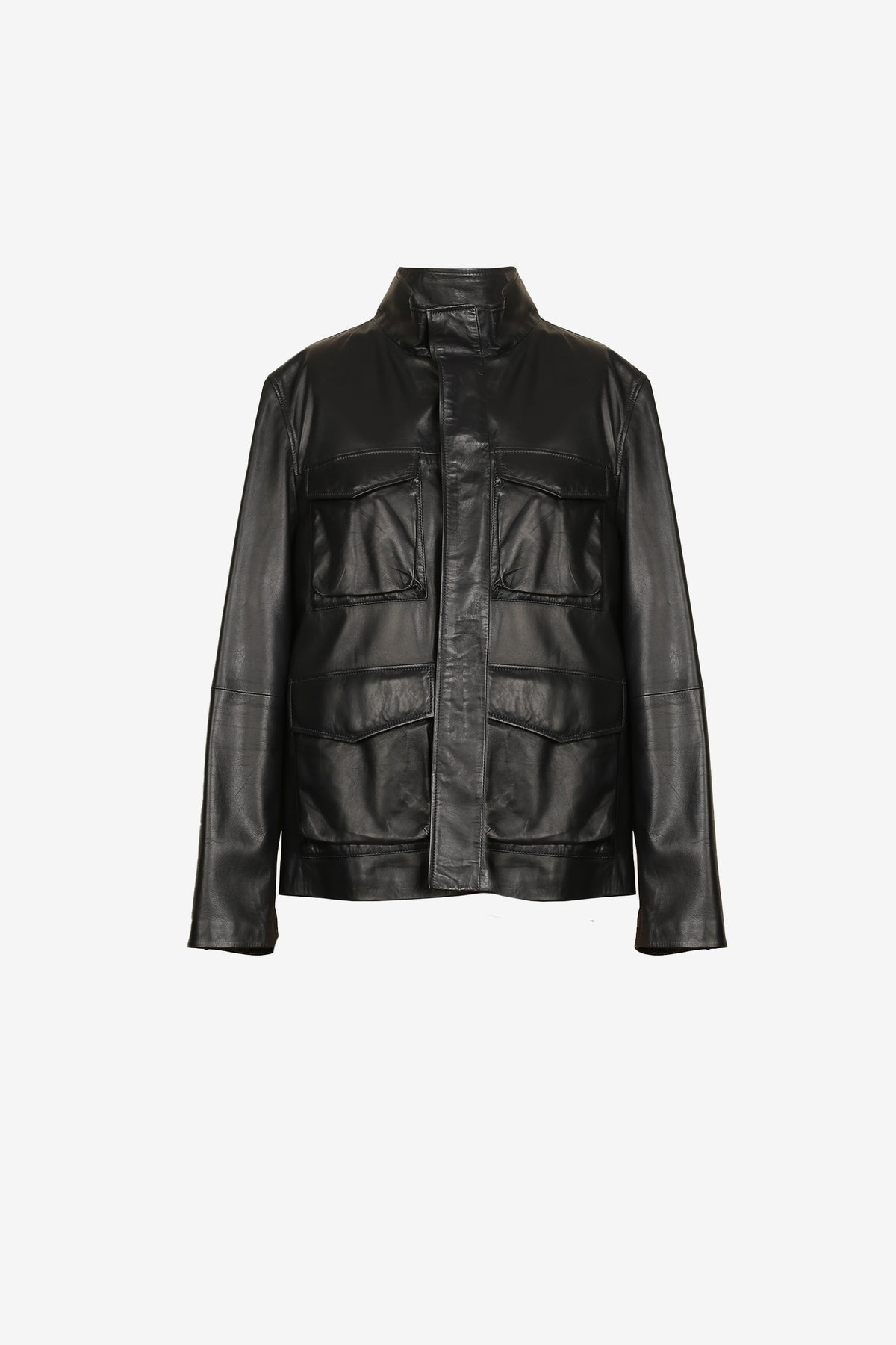 Noir Utility Four-Pocket Jacket