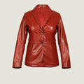 Simonetta Ravizza Leather Blazer