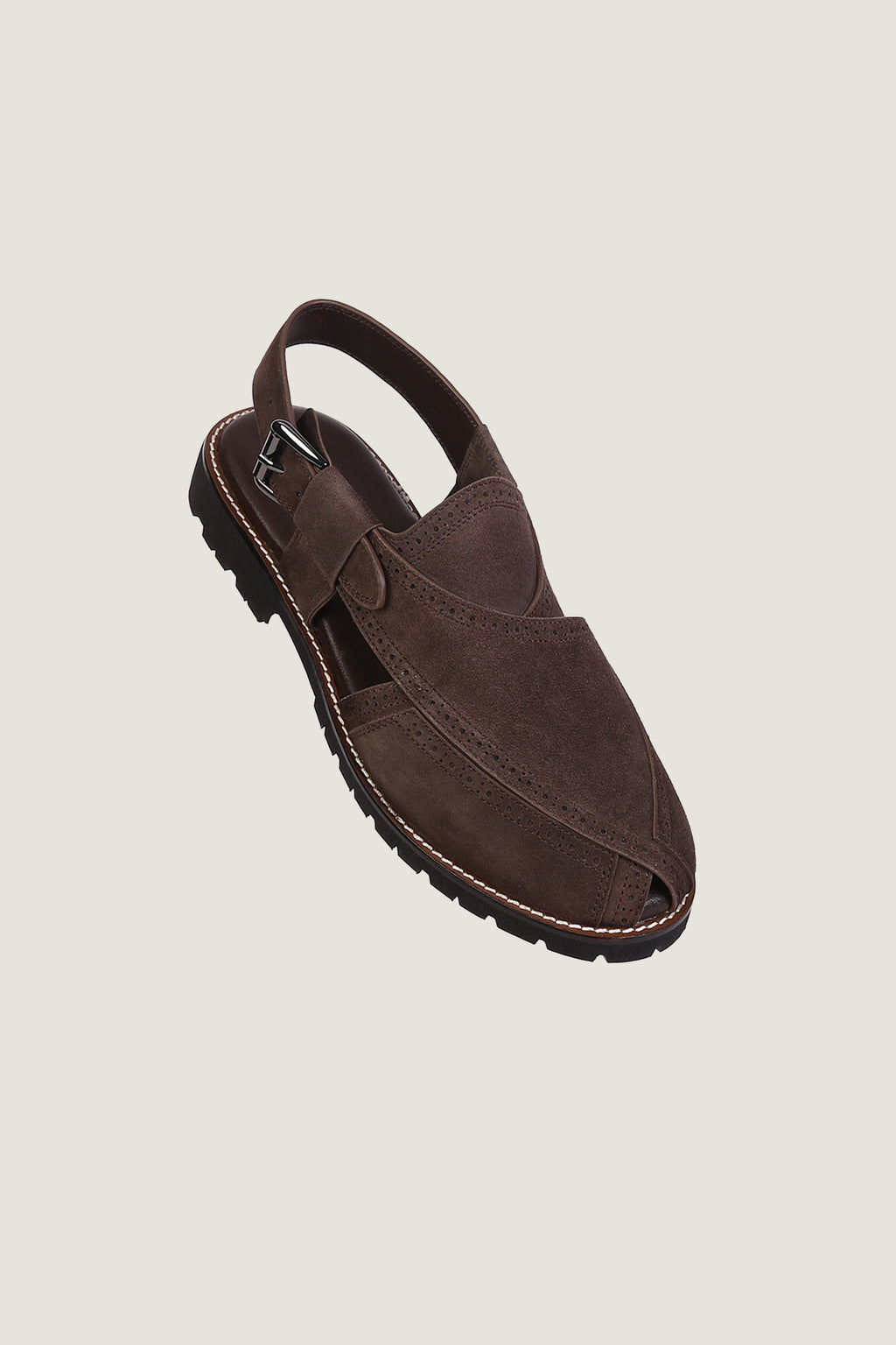 Suede Brogue Peshawari