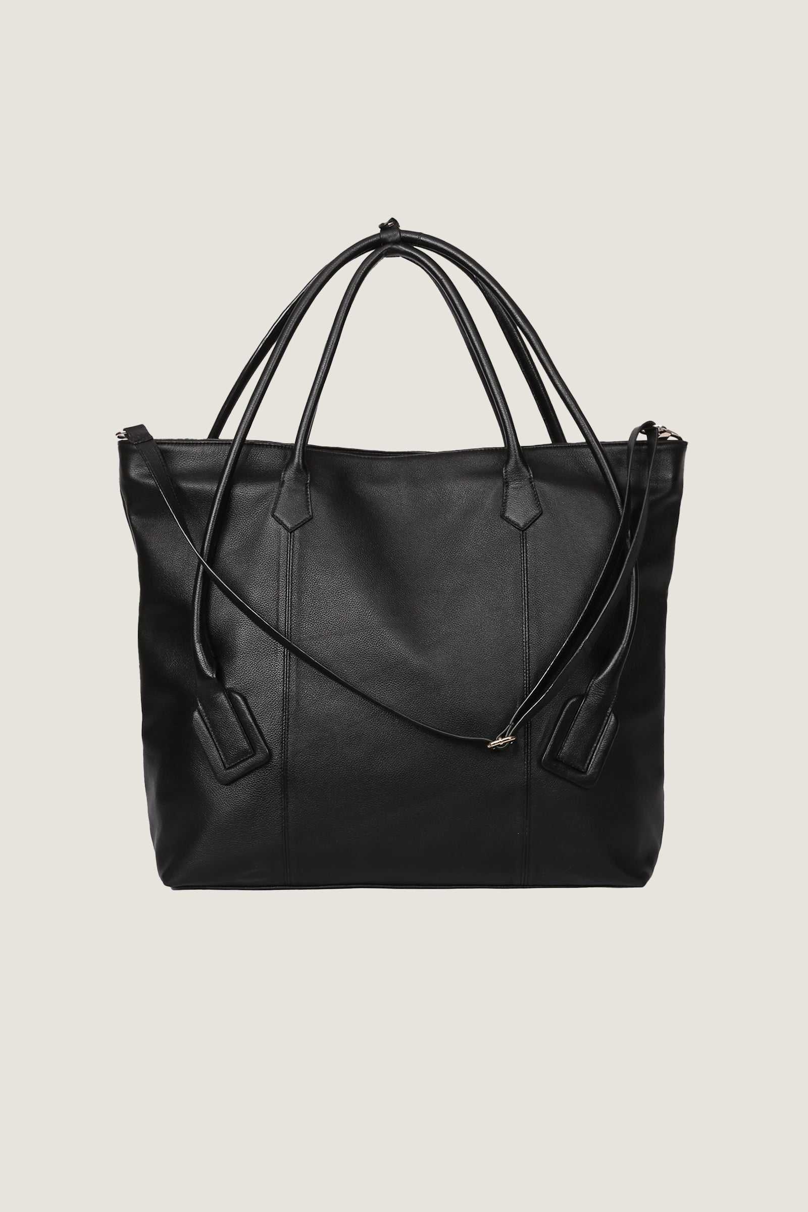 Hobo Style Leather Tote Bag