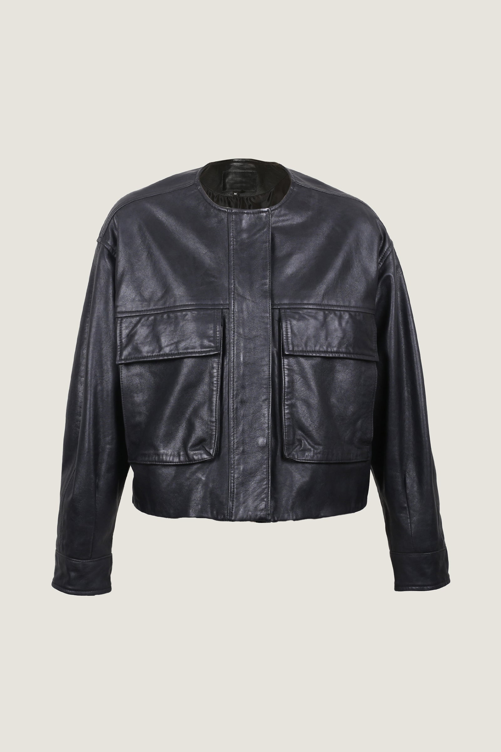 Bomber Leather Jacket | Women