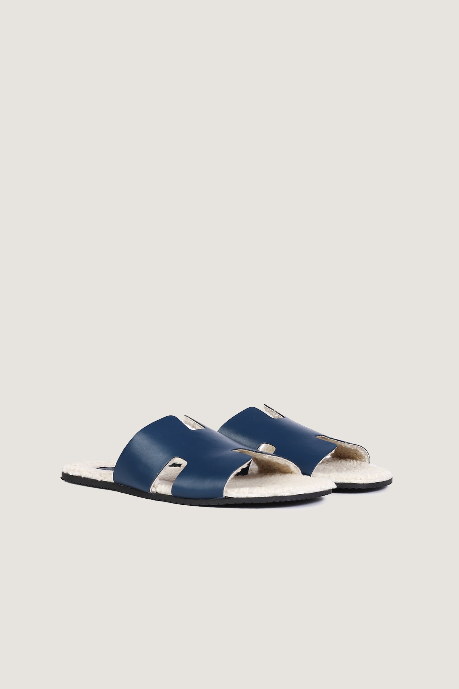 Men's H Style Slipper With Fur