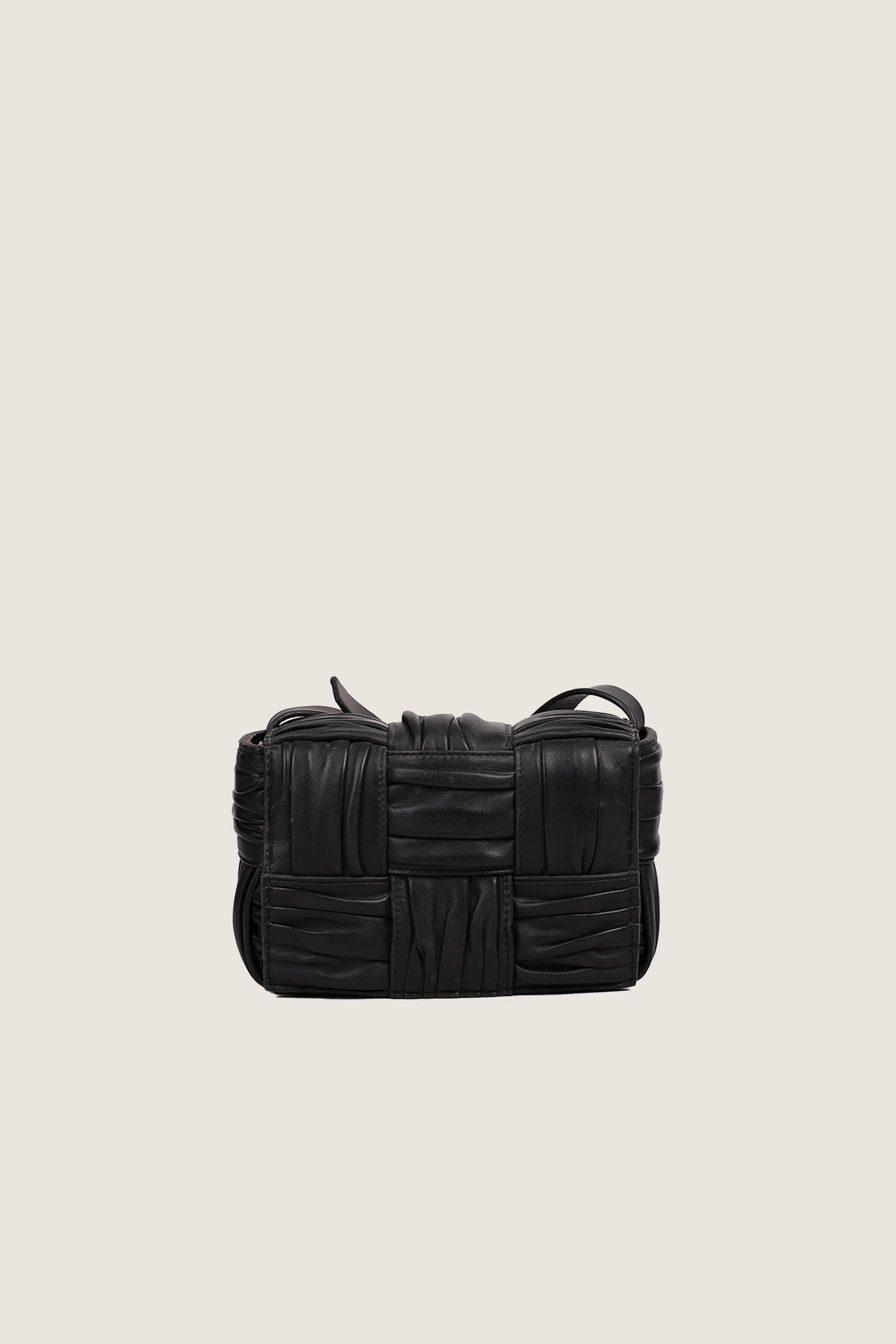 Women's Luxury Leather Crossbody Bag - Black -Novado