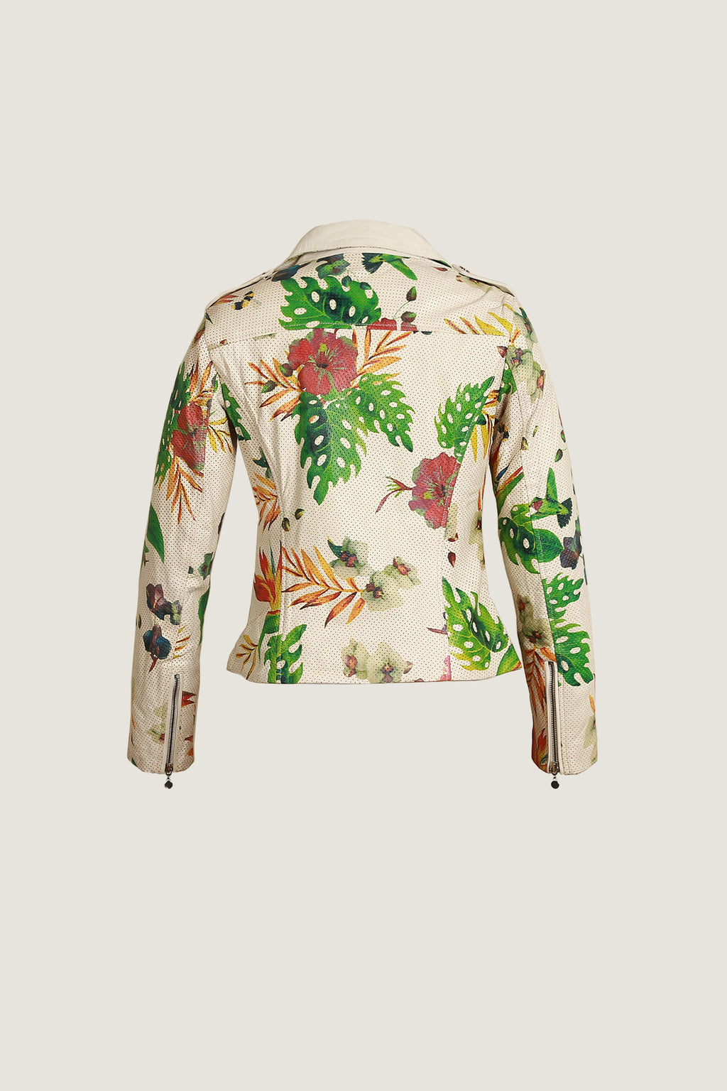 Florenza Floral Leather Jacket