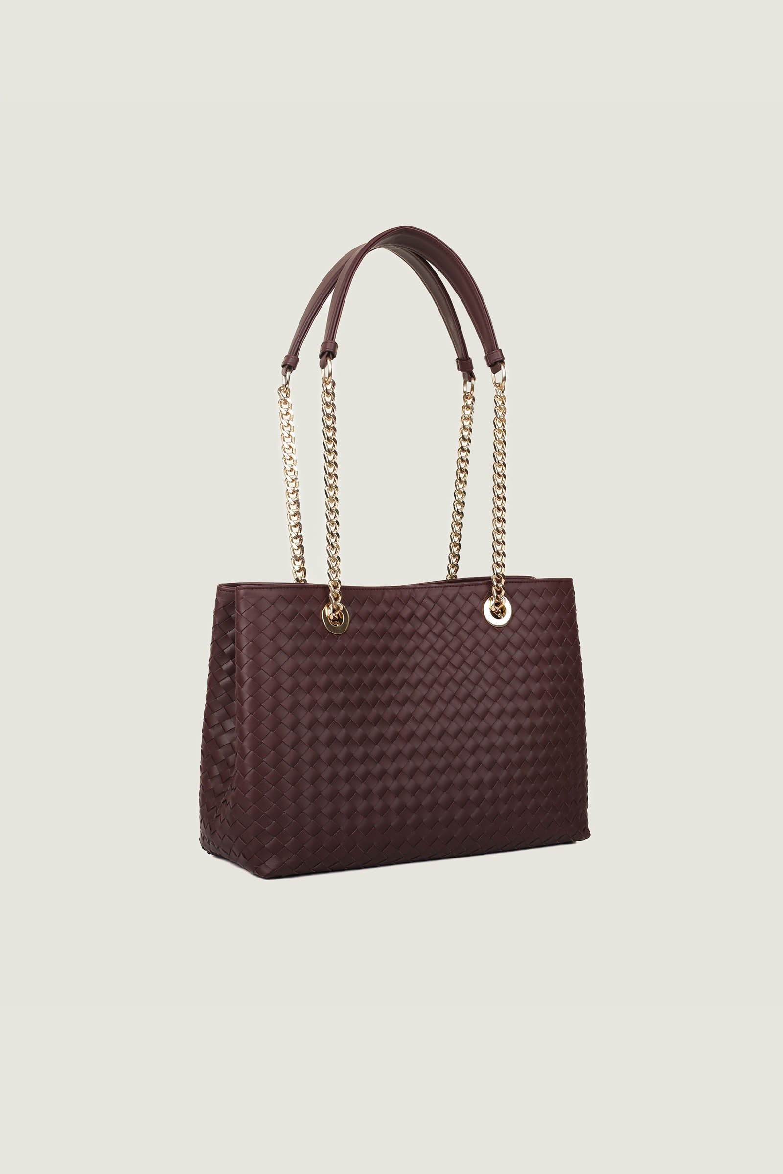 Intrecciato Double Chain Bag