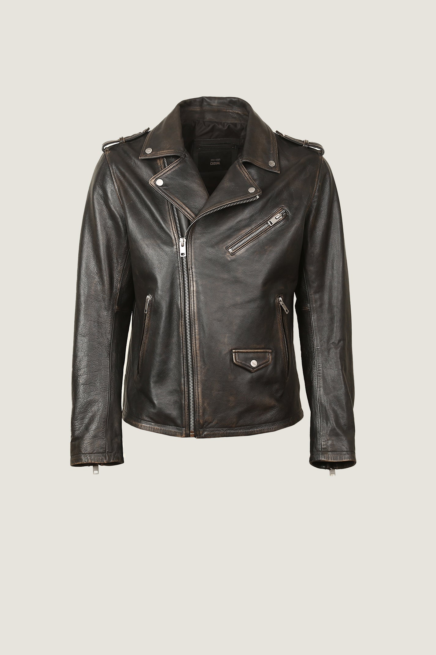 Biker Leather Jacket | Men
