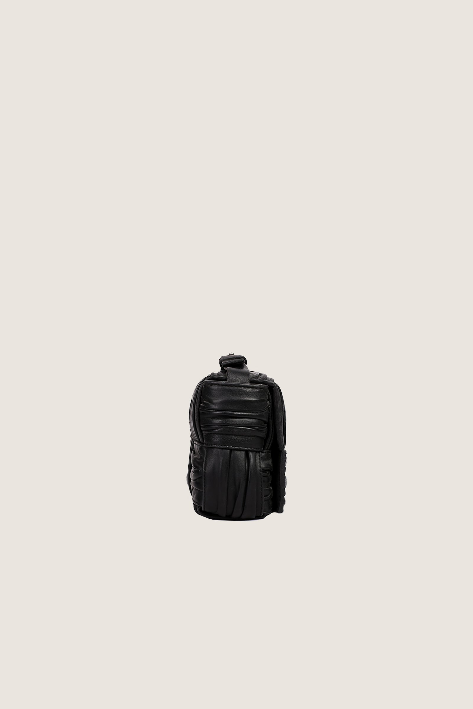 Women's Luxury Leather Crossbody Bag -Balck - Novado