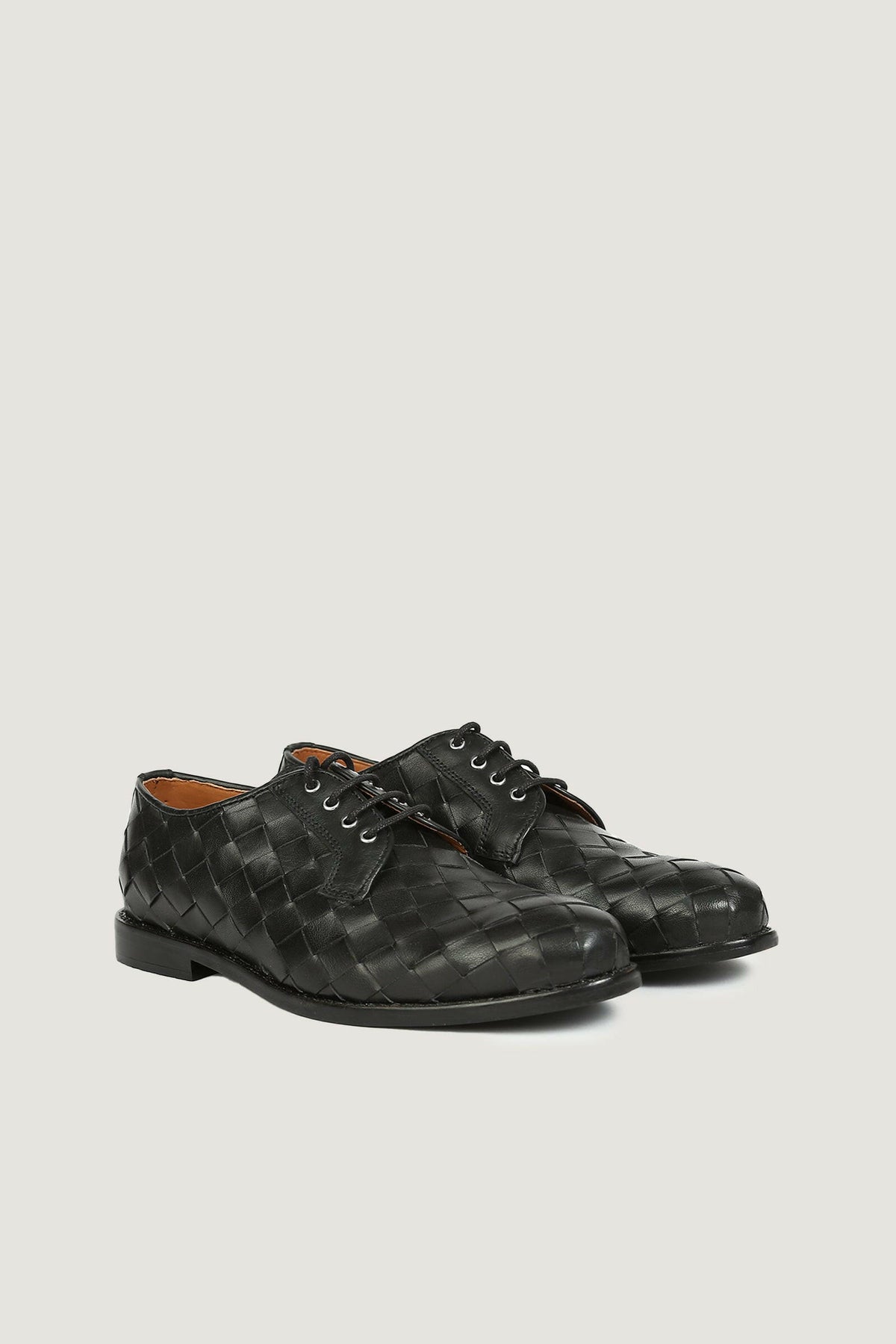Intrecciato Derby Shoes | Men