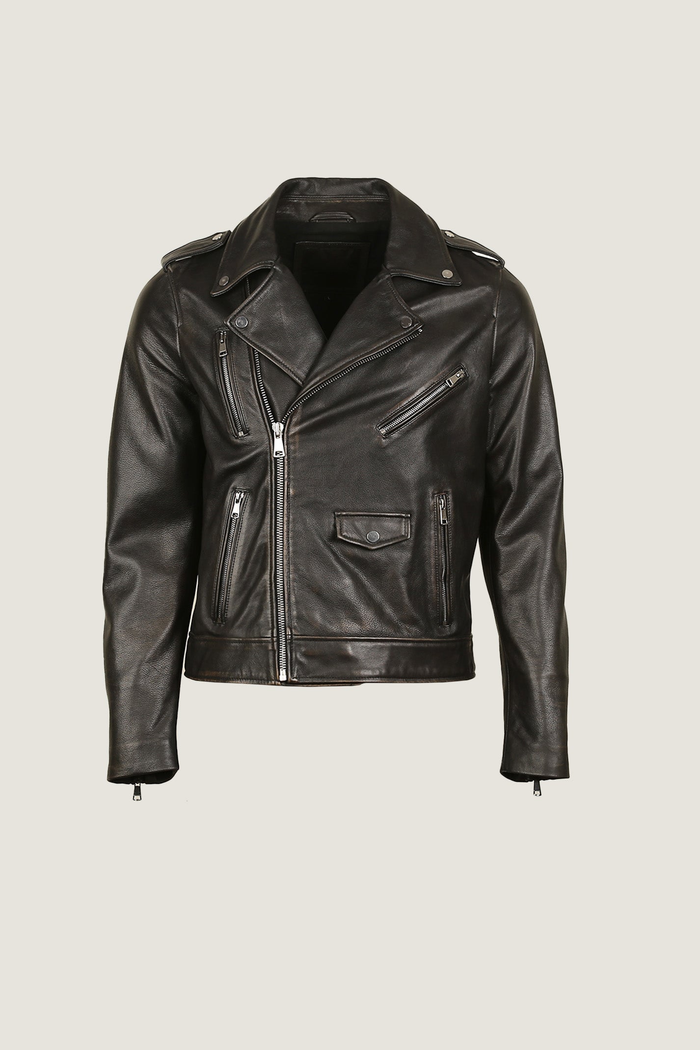 Biker Leather Jacket | Men