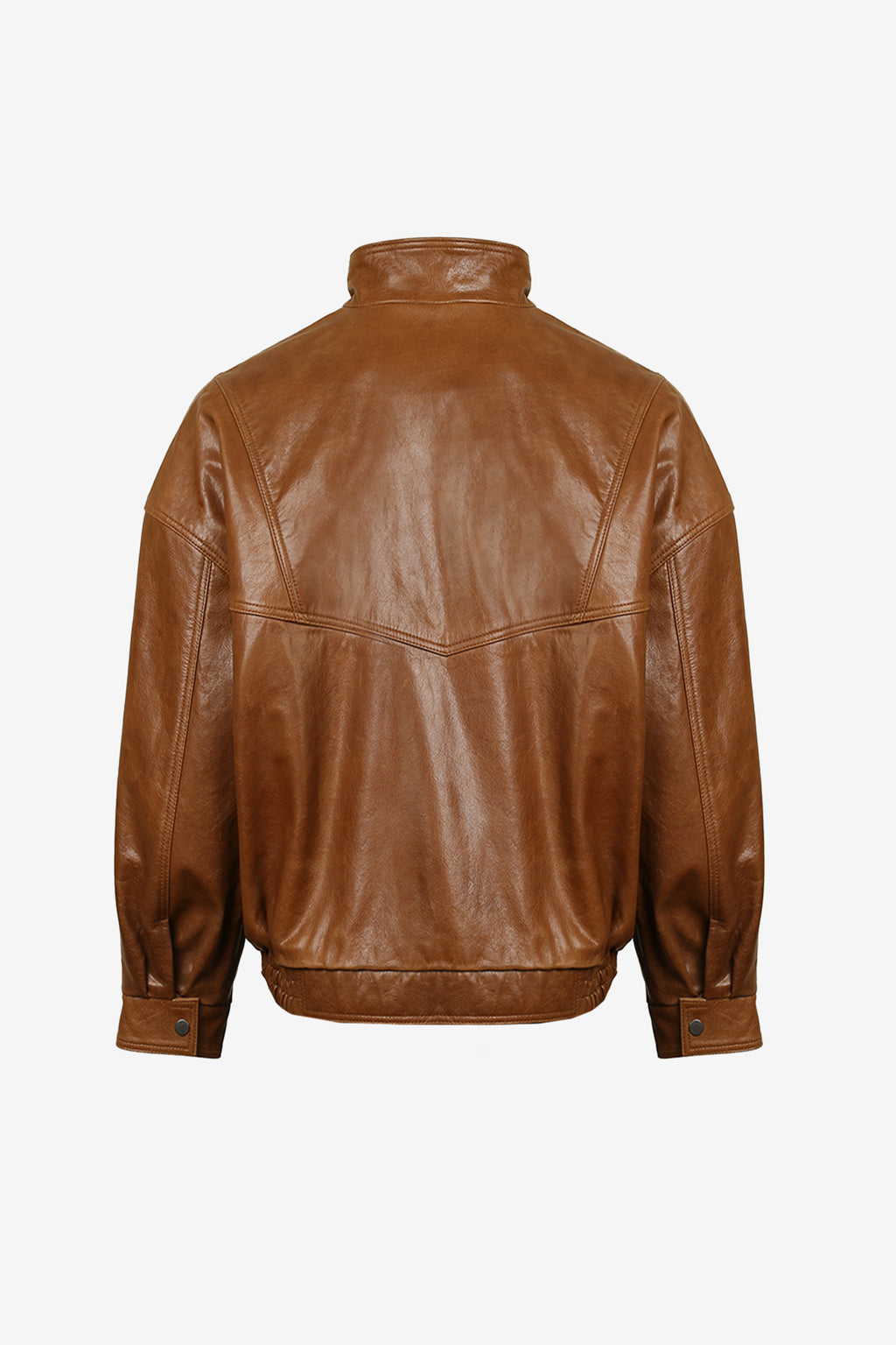 Canyonfield Leather Bomber Jacket