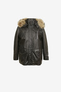 Marcellis Noir Fur Hood Parka