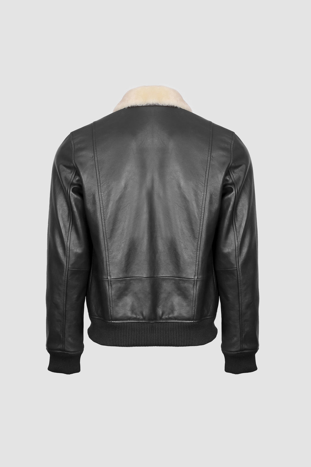 Airin G-1 Pilot Leather Jacket With Fur Collar