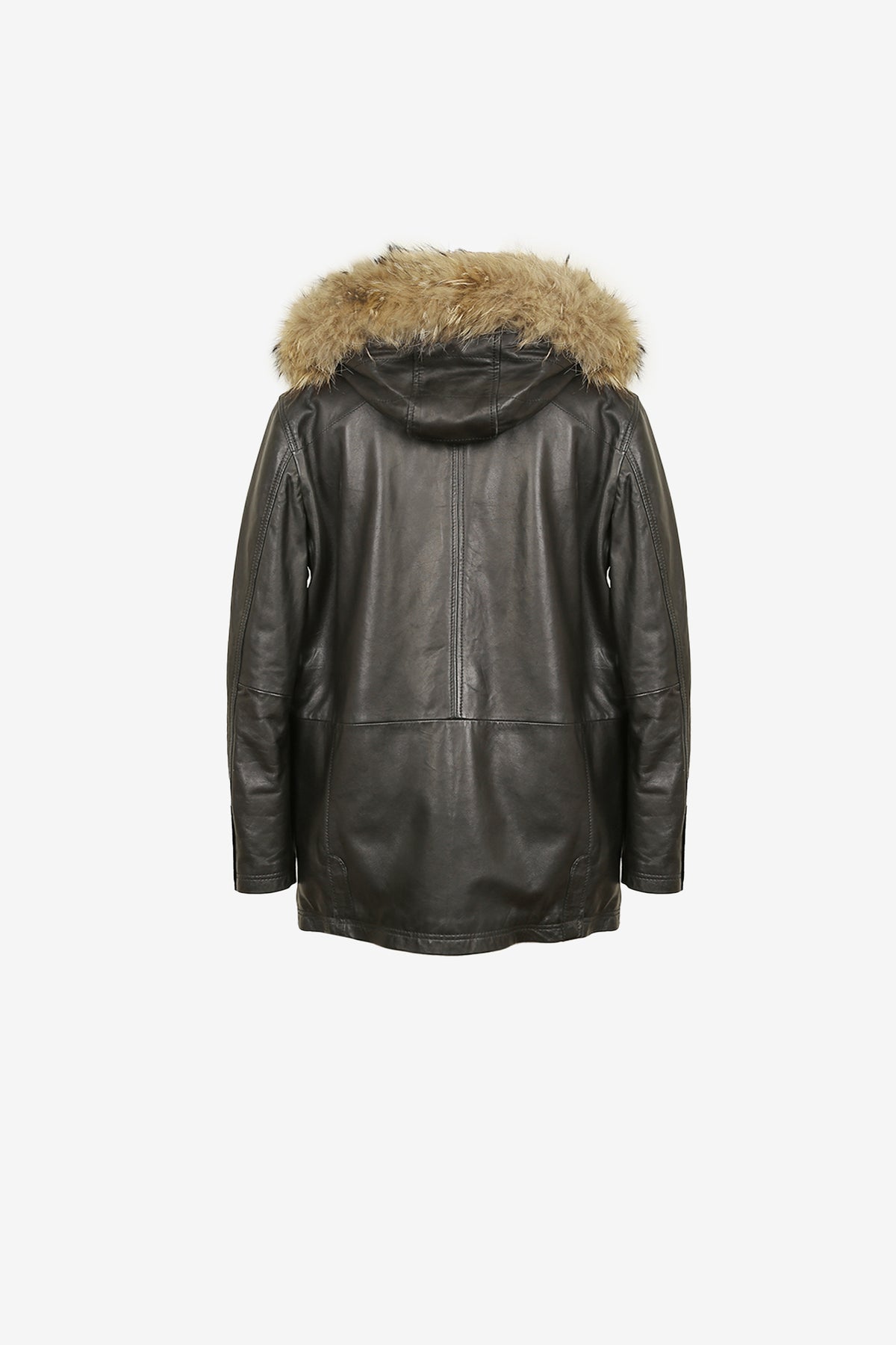 Marcellis Noir Fur Hood Parka