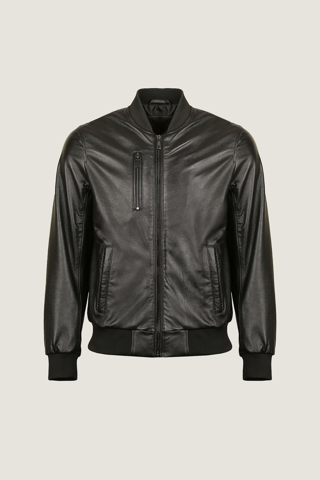 Avans Bomber Leather Jacket