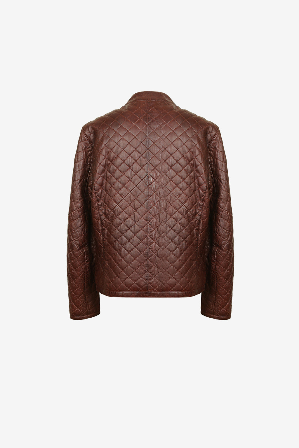 Bravello Mocha Diamond Quilted Jacket