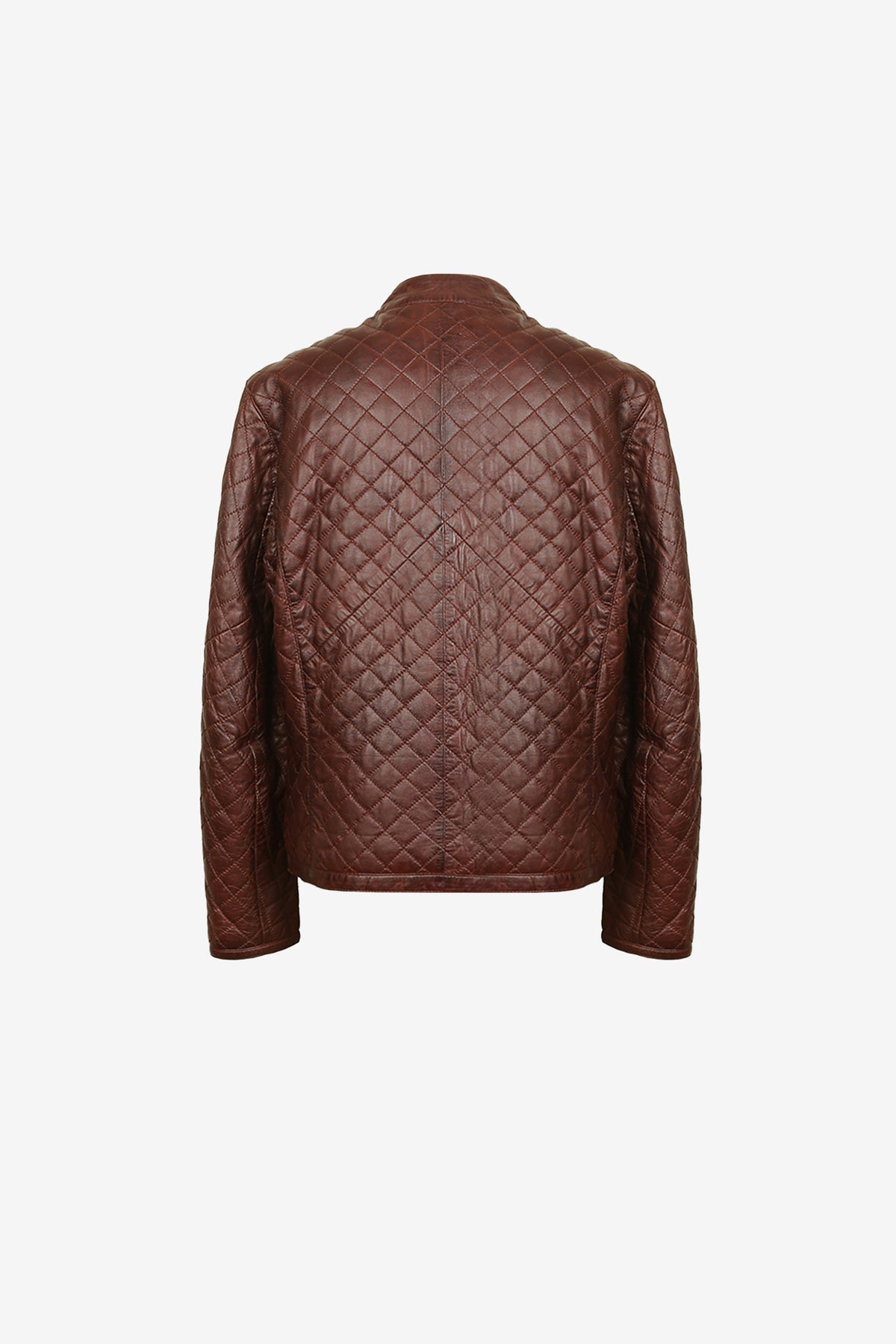Bravello Mocha Diamond Quilted Jacket