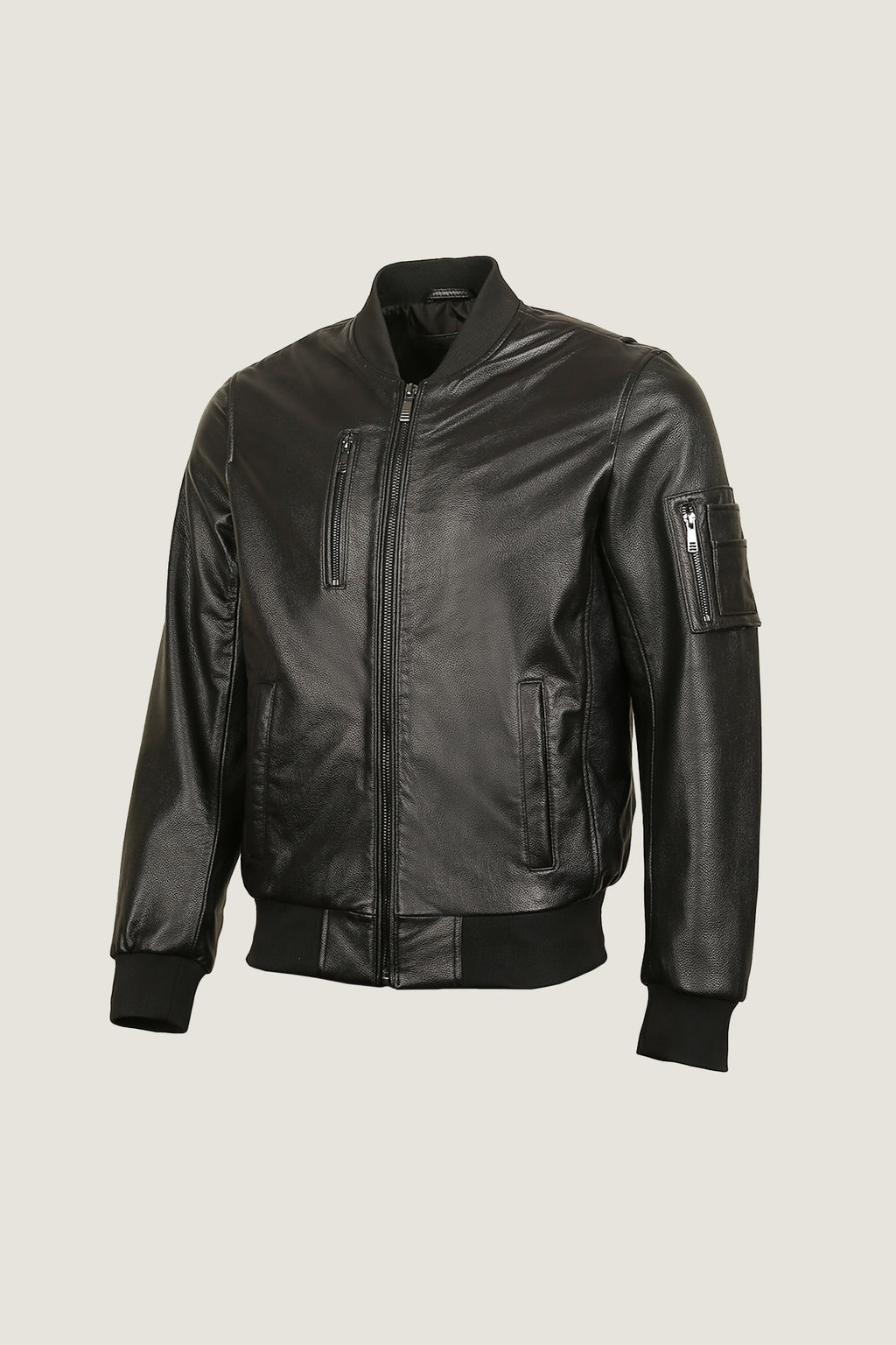 Avans Bomber Leather Jacket