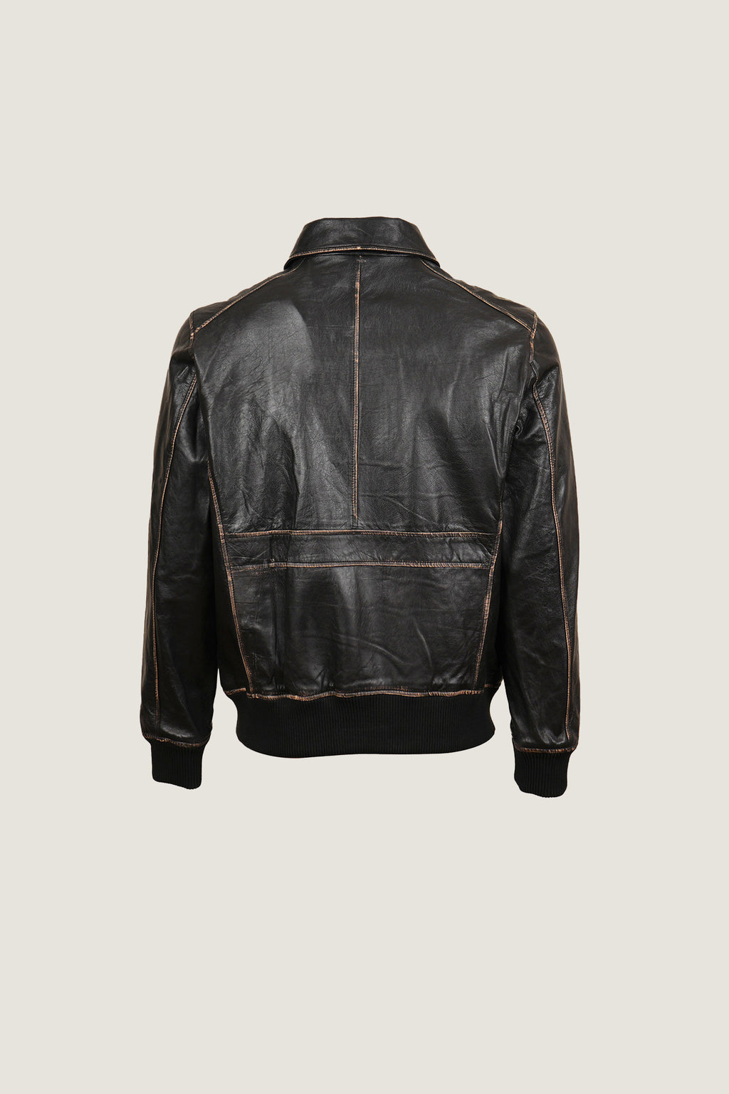 Bomber Leather Jacket | Men