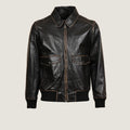 Bomber Leather Jacket | Men
