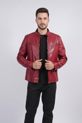 Dean Racer Leather Jacket