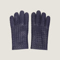 Intrecciato Leather Gloves