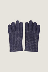 Intrecciato Leather Gloves